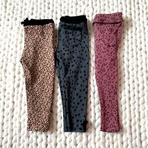 Zara cheetah pants bundle